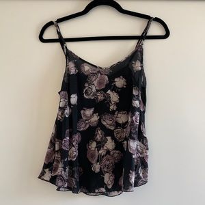 Floral Aritzia Wilfred Camisole